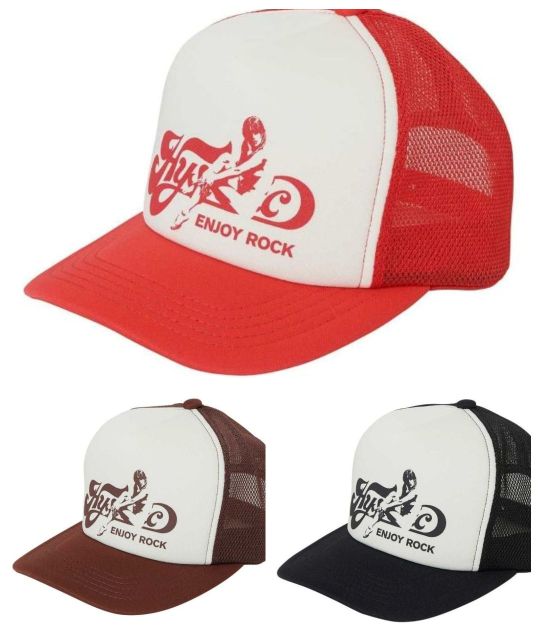 ＨＹＳＴＥＲＩＣ ＧＬＡＭＯＵＲ ヒステリックグラマー  ２０２６年・春夏新作 ENJOY ROCKメッシュキャップ ０２２６１ＱＨ０３９