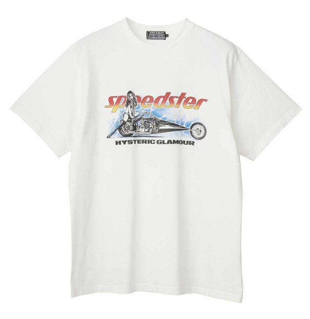 【 ８月発売予定 】ＨＹＳＴＥＲＩＣ ＧＬＡＭＯＵＲ ヒステリックグラマー  ２０２６年・秋冬新作 SPEEDSTER HEAVY METAL Tシャツ ０２２６３ＣＴ０６