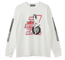 ＨＹＳＴＥＲＩＣ ＧＬＡＭＯＵＲ ヒステリックグラマー ２０２５年・春夏新作 HG ＩNC ロングＴシャツ ０２２５１ＣＬ０６