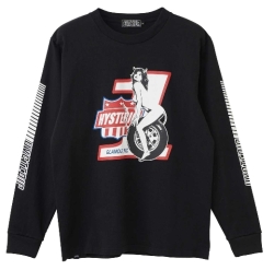 ＨＹＳＴＥＲＩＣ ＧＬＡＭＯＵＲ ヒステリックグラマー ２０２５年・春夏新作 HG ＩNC ロングＴシャツ ０２２５１ＣＬ０６