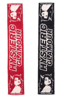 ＨＹＳＴＥＲＩＣ ＧＬＡＭＯＵＲ ヒステリックグラマー  ２０２５年・春夏新作 ２トーンデビルウーマンスポーツタオル ０２２５1ＱＣ０２９