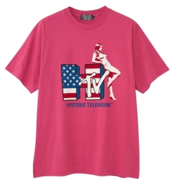 ＨＹＳＴＥＲＩＣ ＧＬＡＭＯＵＲ ヒステリックグラマー  ２０２５年・春夏新作 HYSTERIC TELEVISION Tシャツ ０２２５１ＣＴ２３