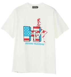 ＨＹＳＴＥＲＩＣ ＧＬＡＭＯＵＲ ヒステリックグラマー  ２０２５年・春夏新作 HYSTERIC TELEVISION Tシャツ ０２２５１ＣＴ２３