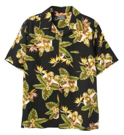 ＨＹＳＴＥＲＩＣ ＧＬＡＭＯＵＲ ヒステリックグラマー ２０２５年・春夏新作  TROPIC CHANNEL柄アロハシャツ ０２２５１ＡＨ１１