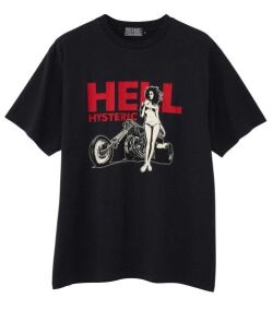 ＨＹＳＴＥＲＩＣ ＧＬＡＭＯＵＲ ヒステリックグラマー  ２０２５年・春夏新作  HELL HYSTERICTシャツ ０２２５１ＣＴ２８