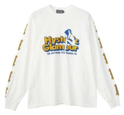 ＨＹＳＴＥＲＩＣ ＧＬＡＭＯＵＲ ヒステリックグラマー ２０２５年・秋冬新作  DO ANYTHING ロングＴシャツ ０２２５３ＣＬ０２