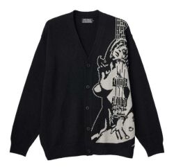 ＨＹＳＴＥＲＩＣ ＧＬＡＭＯＵＲ ヒステリックグラマー ２０２６年・春夏新作  GUITAR GIRL編込 カーディガン ０２２６ND０１