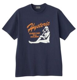 ＨＹＳＴＥＲＩＣ ＧＬＡＭＯＵＲ ヒステリックグラマー  ２０２６年・春夏新作 EVERY DAY HOLIDAY Tシャツ ０２２６１ＣＴ１０