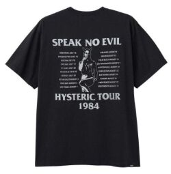 ＨＹＳＴＥＲＩＣ ＧＬＡＭＯＵＲ ヒステリックグラマー  ２０２６年・春夏新作 HG/HG TOUR 1984 Tシャツ ０２２６１ＣＴ４３