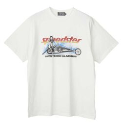 【 ８月発売予定 】ＨＹＳＴＥＲＩＣ ＧＬＡＭＯＵＲ ヒステリックグラマー  ２０２６年・秋冬新作 SPEEDSTER HEAVY METAL Tシャツ ０２２６３ＣＴ０６