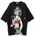 ＨＹＳＴＥＲＩＣ ＧＬＡＭＯＵＲ ヒステリックグラマー ギターガール ビッグTシャツ ０１２４３ＣＯ０１９