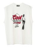 ＨＹＳＴＥＲＩＣ ＧＬＡＭＯＵＲ ヒステリックグラマー  ２０２５年・春夏新作  COOL NIGHTSノースリーブTシャツ ０２２５１ＣＲ０５