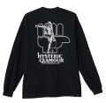 【８月入荷予定】ＨＹＳＴＥＲＩＣ ＧＬＡＭＯＵＲ ヒステリックグラマー ２０２５年・秋冬新作  HYS HITCHHIKING CLUB ロングＴシャツ ０２２５３ＣＬ０１