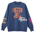 【9月入荷予定】ＨＹＳＴＥＲＩＣ ＧＬＡＭＯＵＲ ヒステリックグラマー ２０２５年・秋冬新作  LUCIFER STUDIO スウェット トレーナー ０２２５３ＣＳ０２
