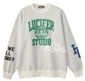 【9月入荷予定】ＨＹＳＴＥＲＩＣ ＧＬＡＭＯＵＲ ヒステリックグラマー ２０２５年・秋冬新作  LUCIFER STUDIO スウェット トレーナー ０２２５３ＣＳ０２