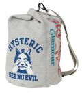 【９月入荷予定】ＨＹＳＴＥＲＩＣ ＧＬＡＭＯＵＲ ヒステリックグラマー  ２０２５年・秋冬新作 COLLEEGE COLLAGE スウェットショルダーバッグ ０１２５３ＱＢ１０９