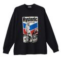 ＨＹＳＴＥＲＩＣ ＧＬＡＭＯＵＲ ヒステリックグラマー ２０２５年・秋冬新作 MOTORCYCLE GIRL  ロングＴシャツ ０２２５３ＣＬ０７