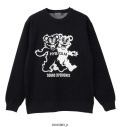 【１１月入荷予定】ＨＹＳＴＥＲＩＣ ＧＬＡＭＯＵＲ ヒステリックグラマー ２０２５年・秋冬新作   FIRE BEAR PARTY スウェット トレーナー ０２２５３ＣＳ０９