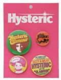【 8月発売予定 】HYSTERIC GLAMOUR ヒステリックグラマー 2026年・秋冬新作 缶バッジセット 01263QG149