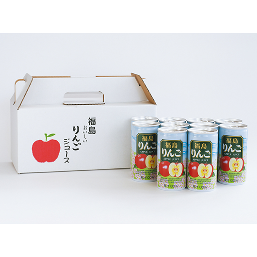 ふじりんご ふじ100%りんごジュース 160g×20缶入_ りんご 林檎 リンゴ