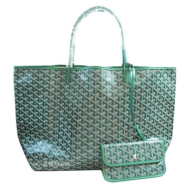 ≪ 新品 ≫ 正規品 GOYARD ゴヤール サンルイ GM グリーン 緑色 トート バッグ ショッパー リボン ラッピング ST LOUIS green tote bag brand new