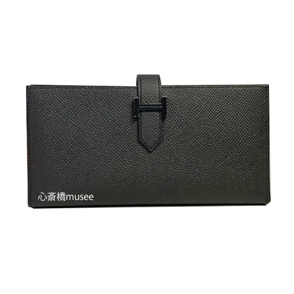 ≪ 新品 ≫ エルメス ベアン スフレ ソーブラック　ブラック金具 モノクローム HERMES Bearn Souffle So Black Epson Black Backle MonoChrome