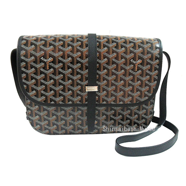 ≪新品≫正規品 GOYARD ゴヤール ベルヴェデーレ MM 黒 ブラック ショルダーバッグ ストラップ ショッパー リボン ラッピング ≪BrandNew≫ Genuine GOYARD Belvedere MM Black Shoulder Bag Strap Shopper Ribbon