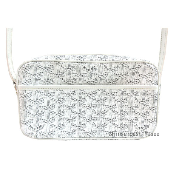 ≪新品≫正規品 GOYARD ゴヤール カップヴェール PM 白 ホワイト ショルダーバッグ ストラップ ショッパー リボン ラッピング ≪BrandNew≫ Genuine GOYARD CapVeil PM White Shoulder Bag Strap Shopper Ribbon Wrapping
