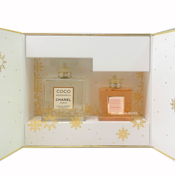≪新品≫ シャネル 2024年 ココ マドモアゼル デュオ コフレ 限定 オードゥ パルファム ボディオイル ギフト ショッパー《BrandNew》CHANEL 2024 Coco Mademoiselle Duo Coffret Limited Edition Eau de Parfum Body Oil Gift Shopper