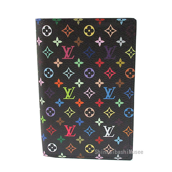 ≪ 新品 ≫ ルイヴィトン 村上隆 コラボ LV × TM パスポートカバー クーヴェルテュール パスポール NM M13414 マルチカラー ノワール 黒 ラッピング ≪Brand new≫ LOUIS VUITTON TAKASHI MURAKAMI Couverture Passport NM M14178 Multicolor Noir Black Wrapping