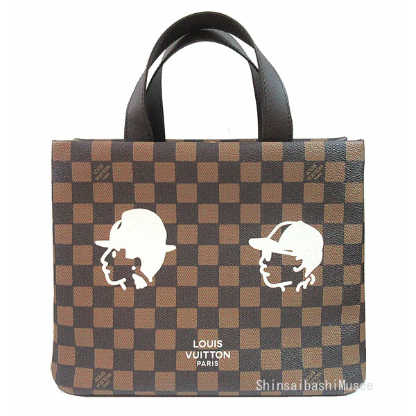 ≪ 新品 ≫ ルイヴィトン 限定 2025年コレクション ニゴ ショッパー トート MINI N40810 ファレル ダミエ バッグ 箱 リボン ラッピング ≪Brand new≫ LOUIS VUITTON Limited Edition 2025 Collection Nigo Mini Shopper Tote Damier Gift Wrapping