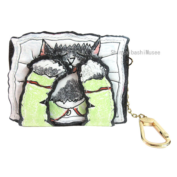 ≪新品≫ルイヴィトン パウケット パース カード 財布 M25732 キャット パス チェーン付 