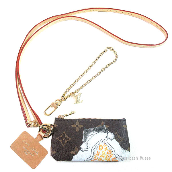 ≪ 新品 ≫ ルイヴィトン キャット フォンホルダー M25919 ネコ 財布 カード ポーチ ラッピング ≪Brand new≫ LOUIS VUITTON Cat Phone Holder M25919 Wallet Card Wrapping