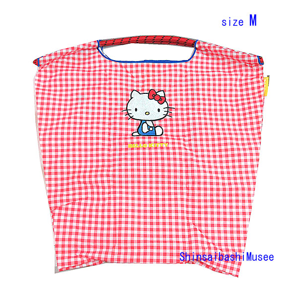 ≪ 新品 ≫ボールアンドチェーン ハローキティ 限定 トートバッグ チェック 赤 M エコ ≪Brand new≫ Ball & Chain Hello Kitty Limited Edition Check Tote Bag Red M Eco