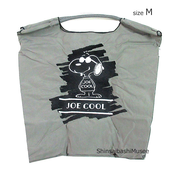 ≪ 新品 ≫ボールアンドチェーン スヌーピー トートバッグ ジョークール グレー M エコ ピーナッツ ≪Brand new≫Ball&Chain Edition Snoopy JOECOOL ToteBag Gray M Eco Peanuts