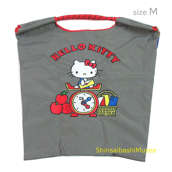 ≪ 新品 ≫ボールアンドチェーン ハローキティ 限定 トートバッグ スリーアップル グレー M エコ ≪Brand new≫ Ball & Chain Hello Kitty Limited Tote Bag Three Apples Gray Medium Eco