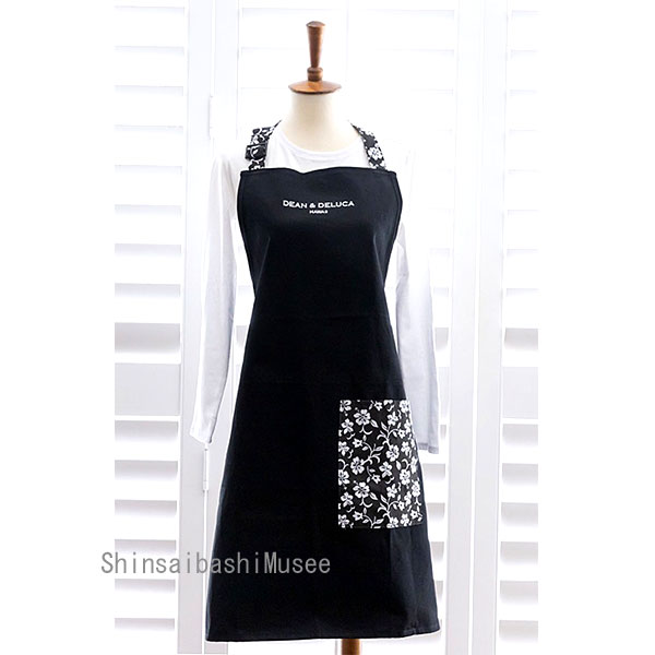 ≪ 新品 ≫DEAN＆DELUCA ディーンアンドデルーカ ハワイ限定 DDH ハイビスカス エプロン ブラック 黒 ≪Brand new≫DEAN & DELUCA DEAN & DELUCA Hawaii Exclusive DDH Hibiscus Apron Black