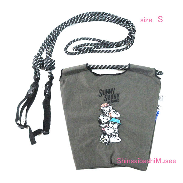 ≪ 新品 ≫ボールアンドチェーン スヌーピー 阪急うめだ本店限定 ショルダーバッグ BROSIS S グレー ≪Brand new≫ Ball & Chain Snoopy Hankyu Umeda Main Store Limited Shoulder Bag S Gray