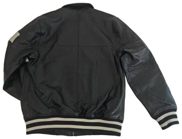 ≪送料無料≫Supreme16SSUptownStuddedLeatherVarsityJacketレザージャケット黒Mサイズ新品