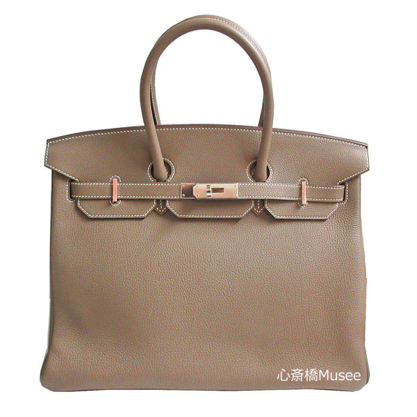 ≪新品≫ HERMES エルメス バーキン ３５ トゴ エトープ シルバー金具 Birkin 35 VEAU TOGO ETOPE SIRVER