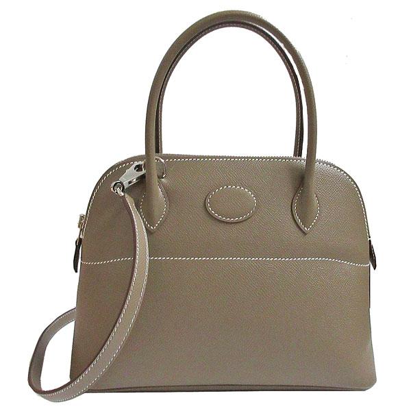 ≪新品≫ エルメス ボリード 27 エトープ シルバー金具 D刻印 Bolide27