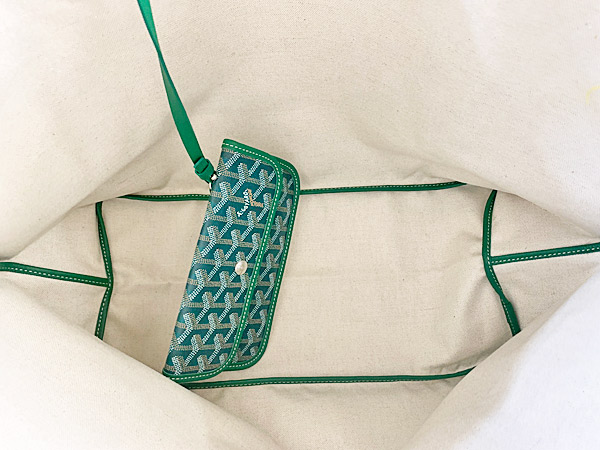 ≪ 新品 ≫ 正規品 GOYARD ゴヤール サンルイ GM グリーン 緑色 トート