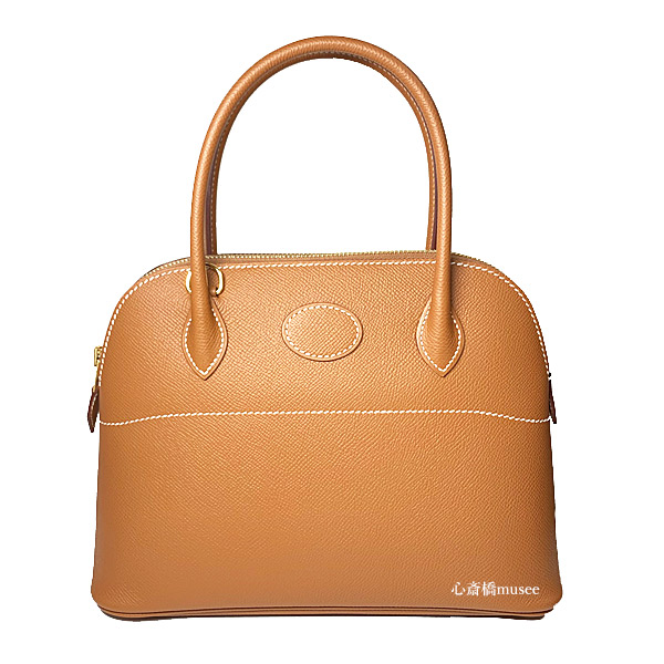 ≪ 新品 ≫ エルメス ボリード 27 ゴールド　ゴールド金具 U刻印 HERMES Bolide 27 Gold Epsom キャメル　Goldhardwear