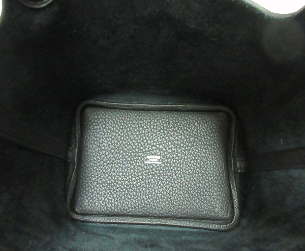 SO BLACK】 エルメス ピコタンロック MM モノクローム ハンドバッグ