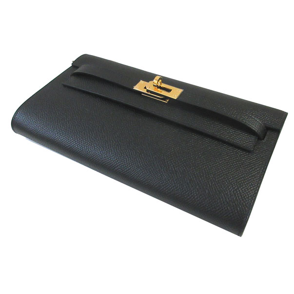 ≪ 新品 ≫ エルメス ケリー ロング トゥーゴー 黒 ブラック