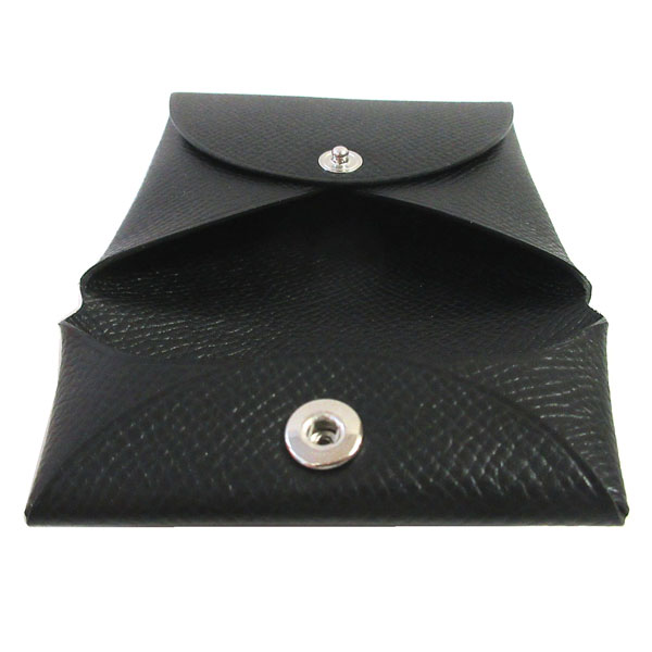 ≪新品≫エルメス バスティア ノワール 黒 シルバー金具 エプソン