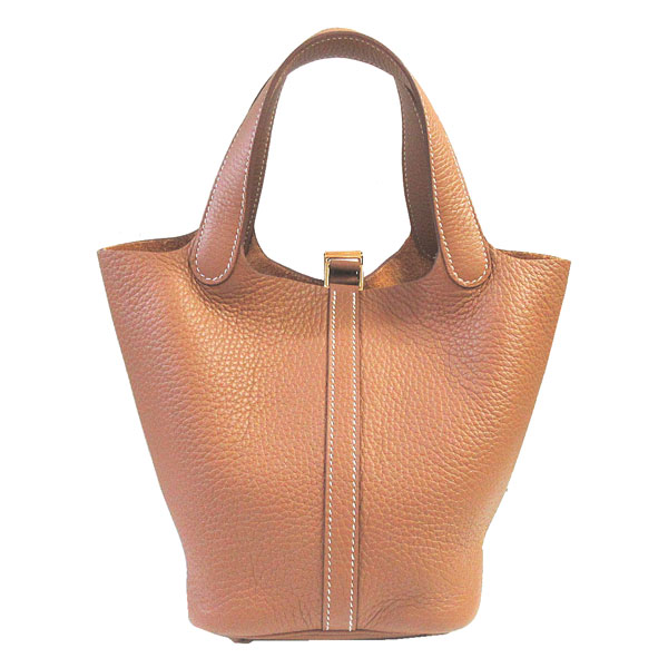 HERMES ピコタンロック18 ゴールド ゴールド金具 HERMES エルメス ハンドバッグ ピコタンロック 18 PM フォーヴ