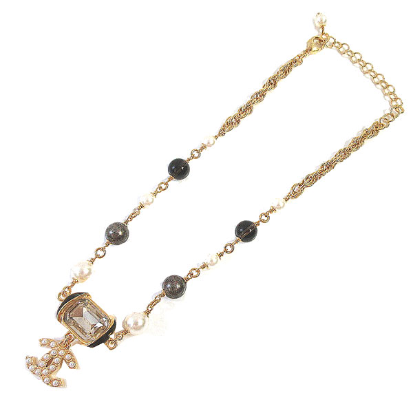 【25A♢ゴールド×ブラックの存在感】CHANEL *チョーカー ◇クルーズ 2022/23◇【CHANEL】チョーカー ネックレス (CHANEL