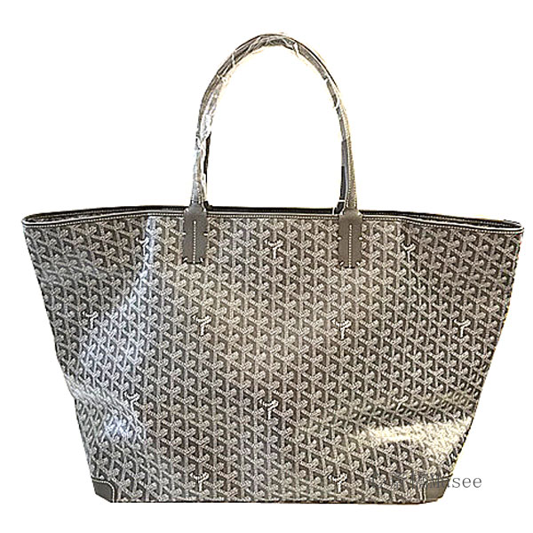 ≪新品≫正規品 GOYARD ゴヤール アルトワ GM グリス グレー ファスナー付きトートバッグ ショッパー リボン ラッピング ARTOIS GM Gris tote bag