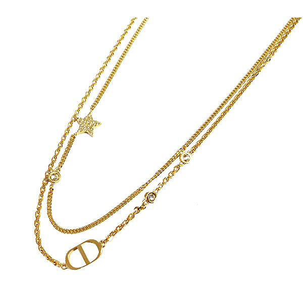 55PMTCY_D3ワイトクリスタル星スター箱リボンショッパーラッピングロゴDIORクリスチャンディオールコスチュームジュエリー